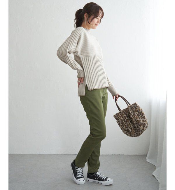 ikka「ボンディングスキニーパンツ」|その他|