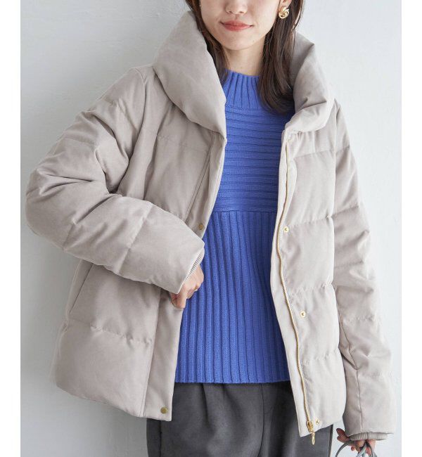 ikka「細コール洗えるダウンジャケット」|その他|