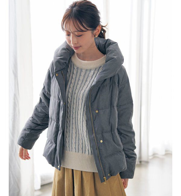 ikka「細コール洗えるダウンジャケット」|その他|
