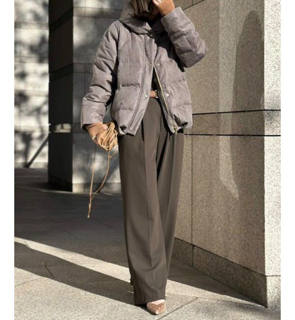 ikka「細コール洗えるダウンジャケット」|その他|