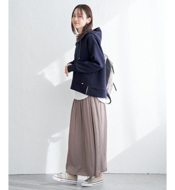 ikka「GOKU楽ダンボールフードパーカー」|パーカー|