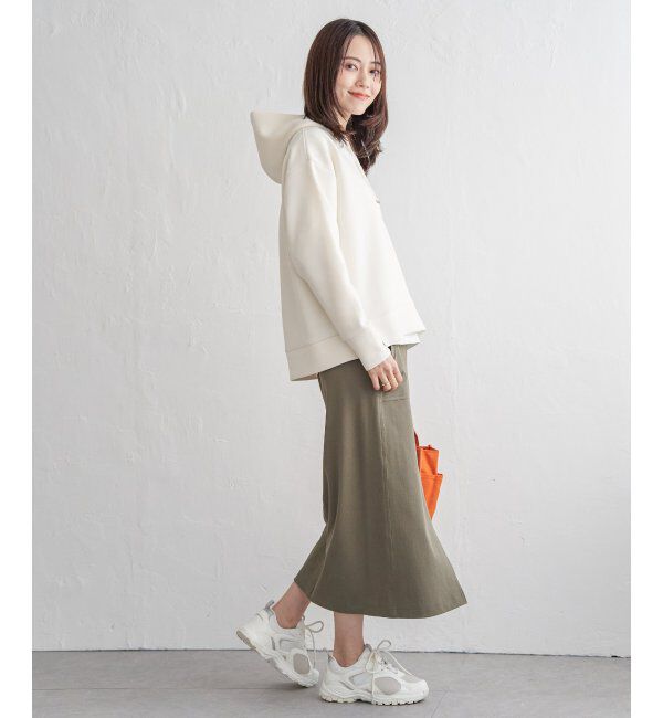 ikka「GOKU楽ダンボールフードパーカー」|パーカー|