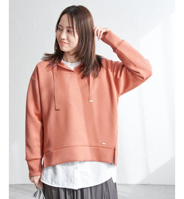 ikka「GOKU楽ダンボールフードパーカー」|パーカー|