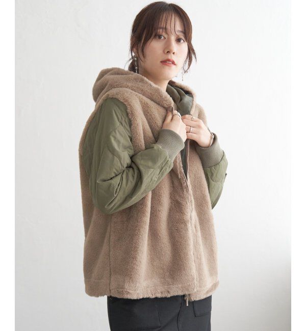 ikka「ライナー付き3WAYマウンテンパーカー」|ブルゾン・スタジャン|