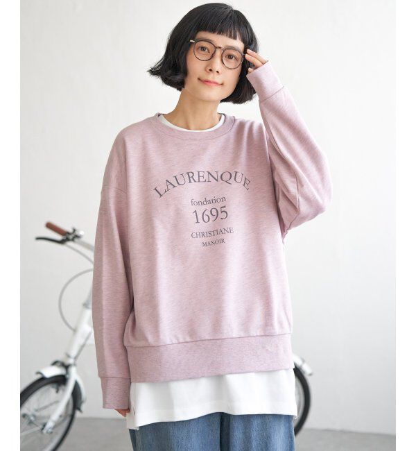 Lbc with Life「ピグメントライクロゴスウェット」|その他|