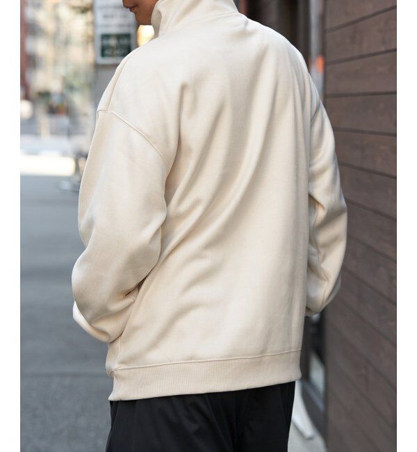 VENCE share style「フェイクスウェードヒゲ刺繍ハーフZIP」|その他|