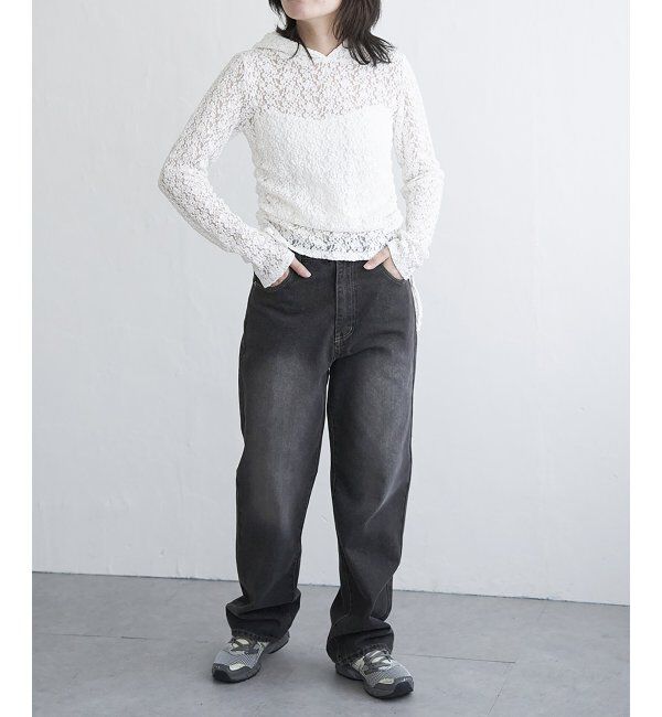 VENCE share style「レースフーディー」|その他|