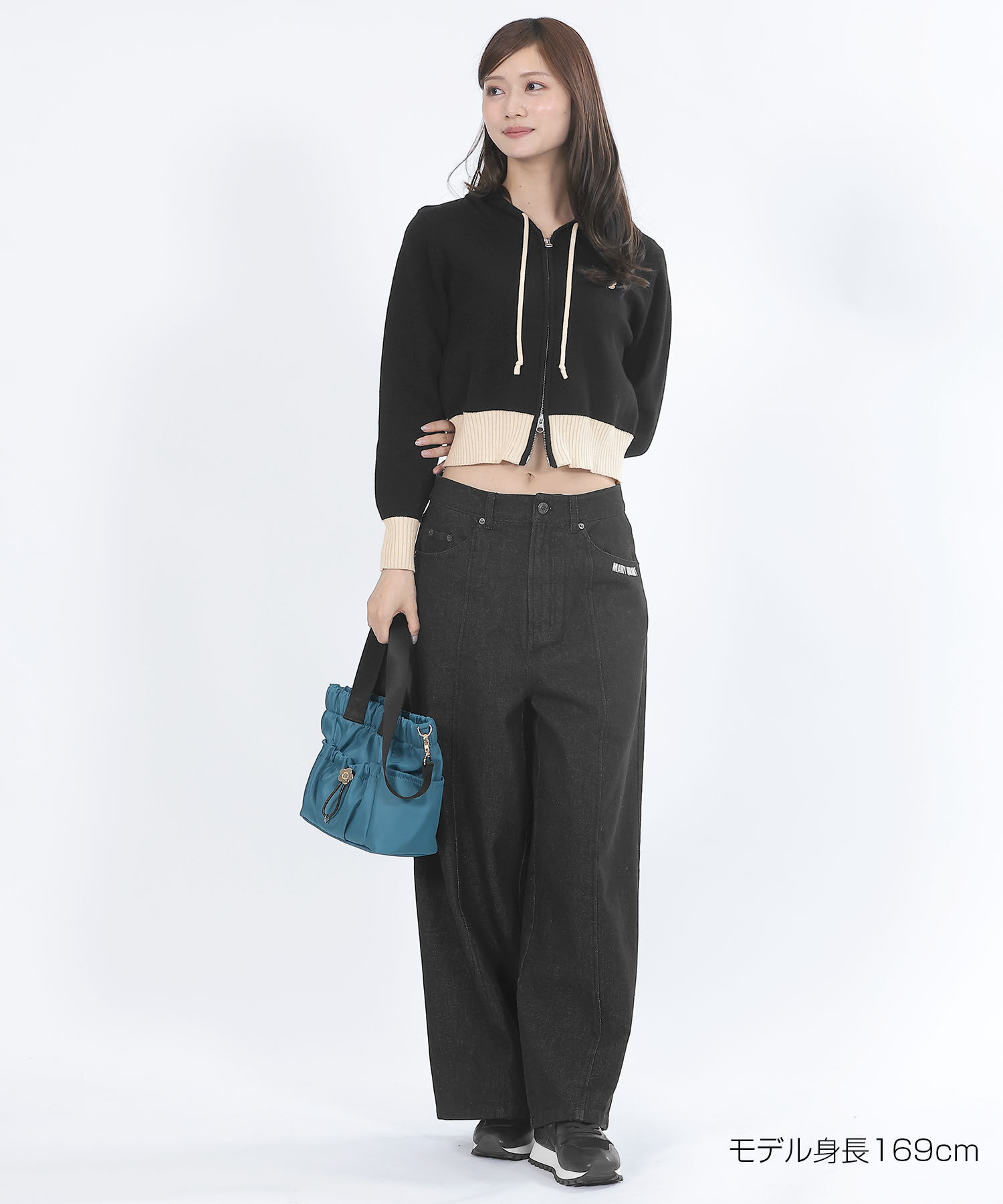 MARY QUANT「フードロゴ パーカ」|パーカー|