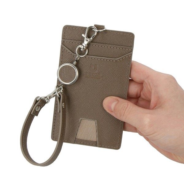 PEDIR「PEDIR(ペディール) リール付シングルパスケース プリズム」|定期入れ|