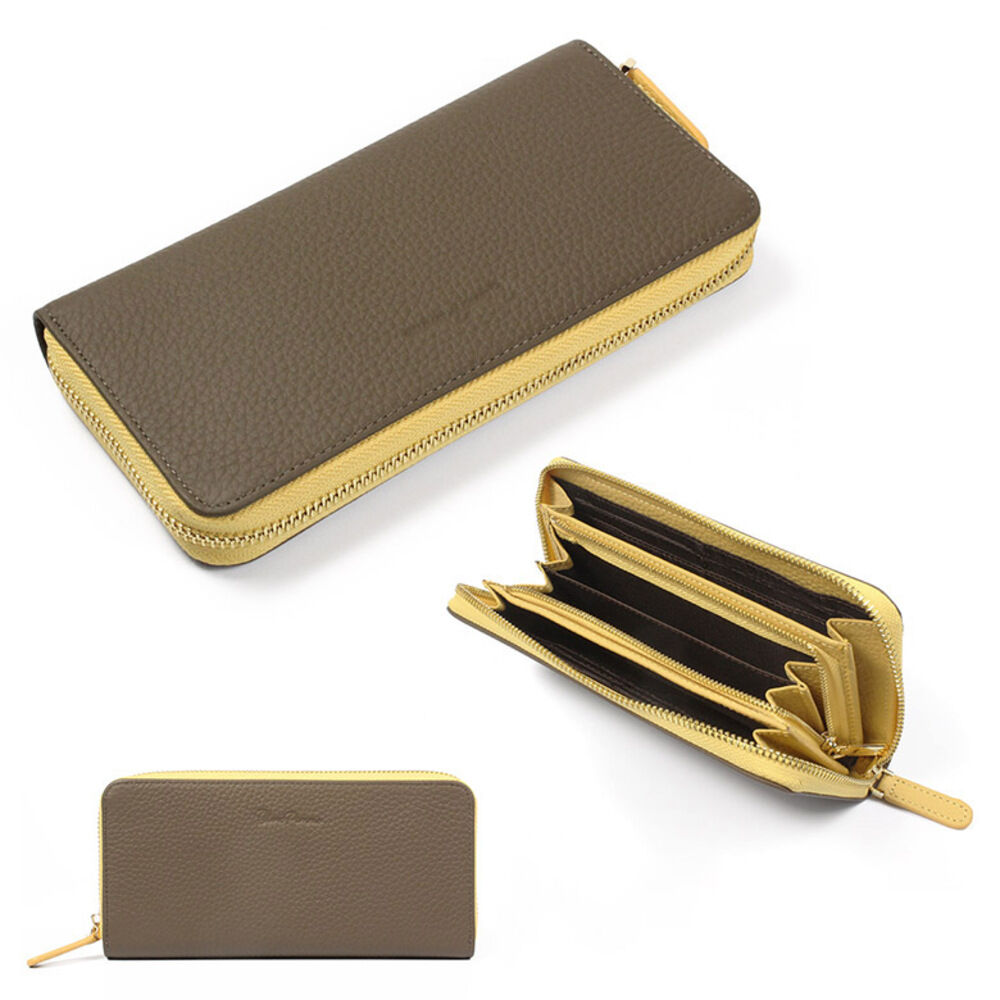 BACKYARD FAMILY「長財布 レディース お洒落 通販 財布 お財布 ロングウォレット 本革 レザー カード入れ」|財布|ブラウン1