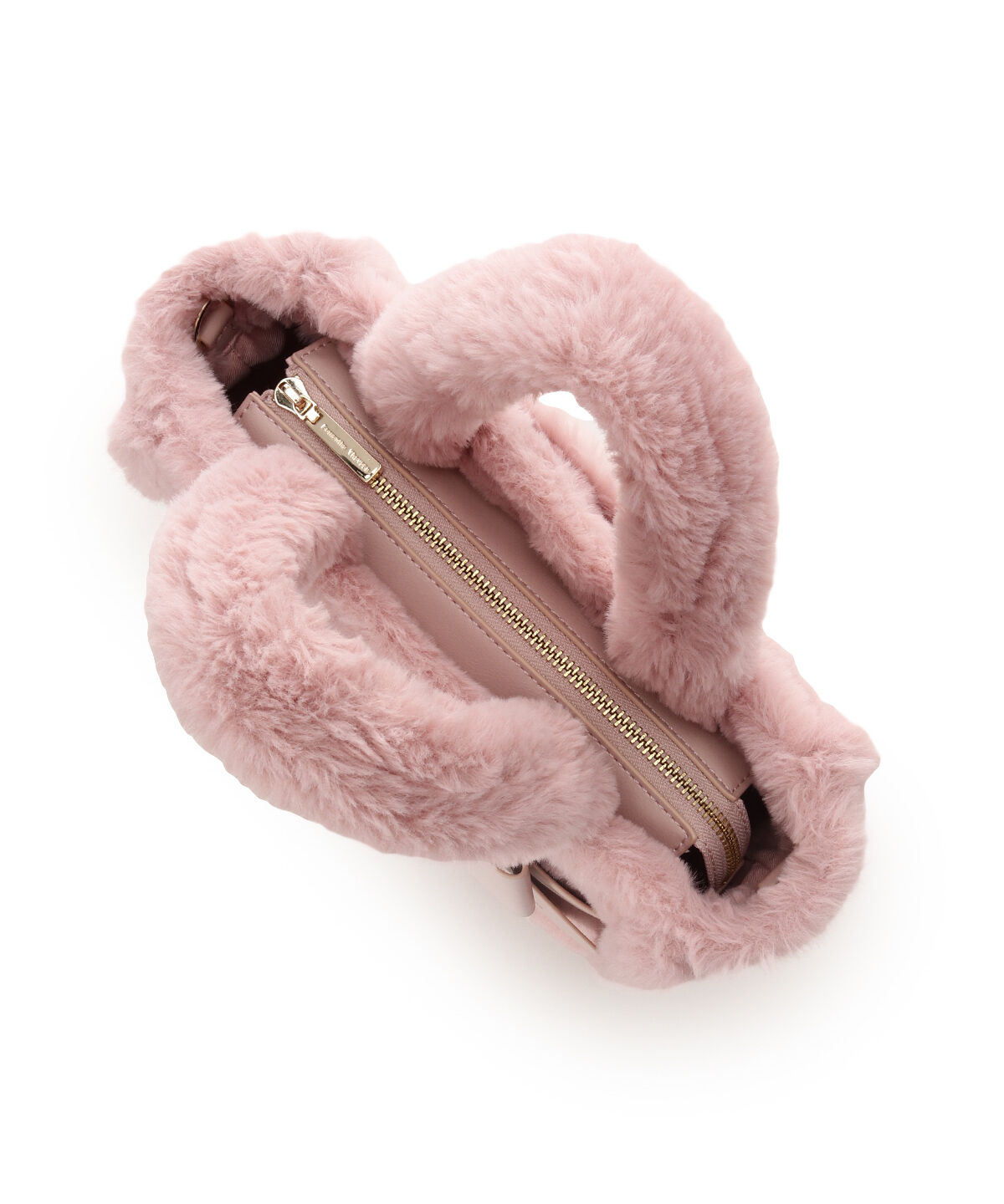 Samantha Thavasa「ワンポイントリボン ファーバッグ」|ハンドバッグ|