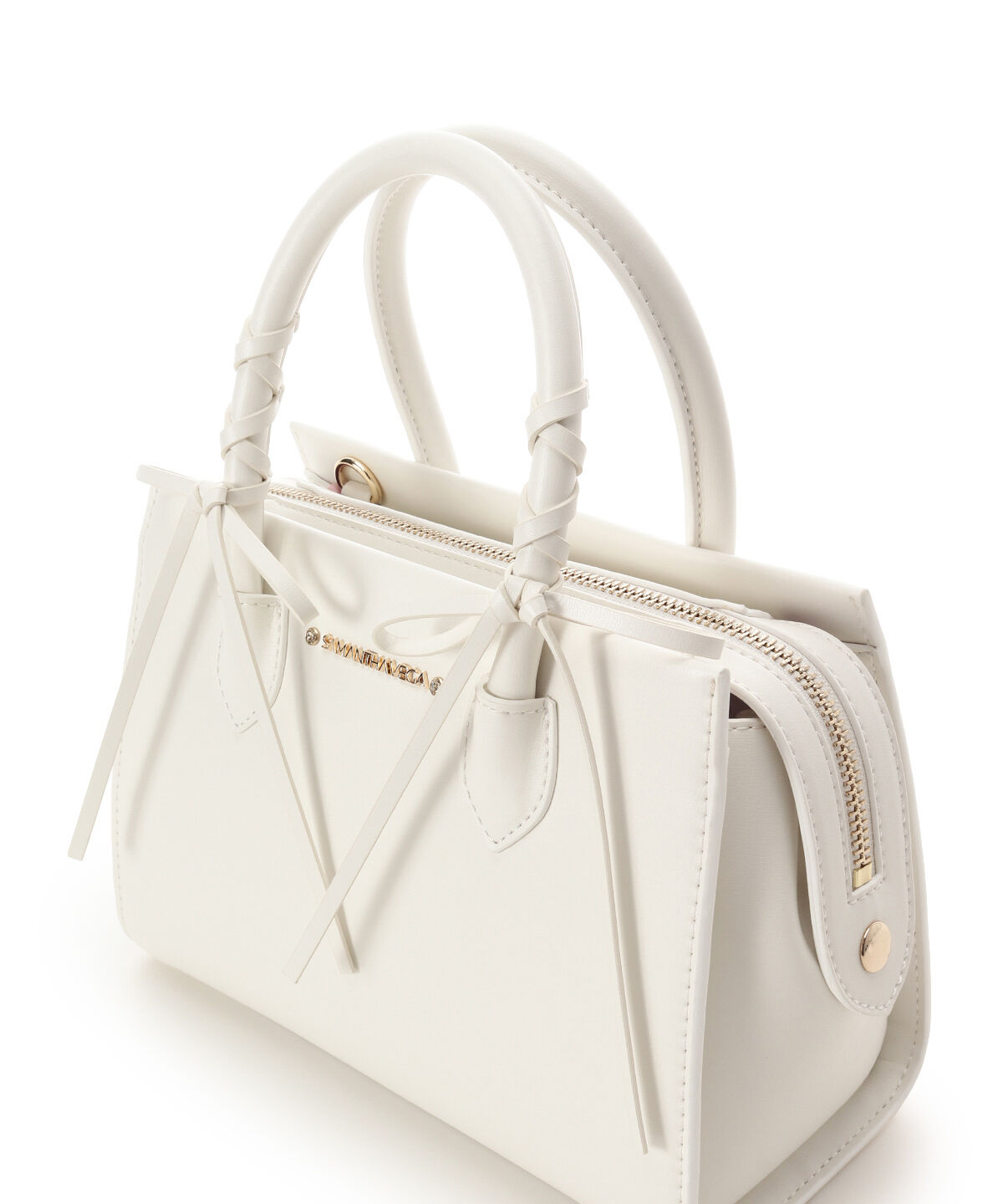 Samantha Vega「バレエコアレースアップハンドバッグ」|ハンドバッグ|