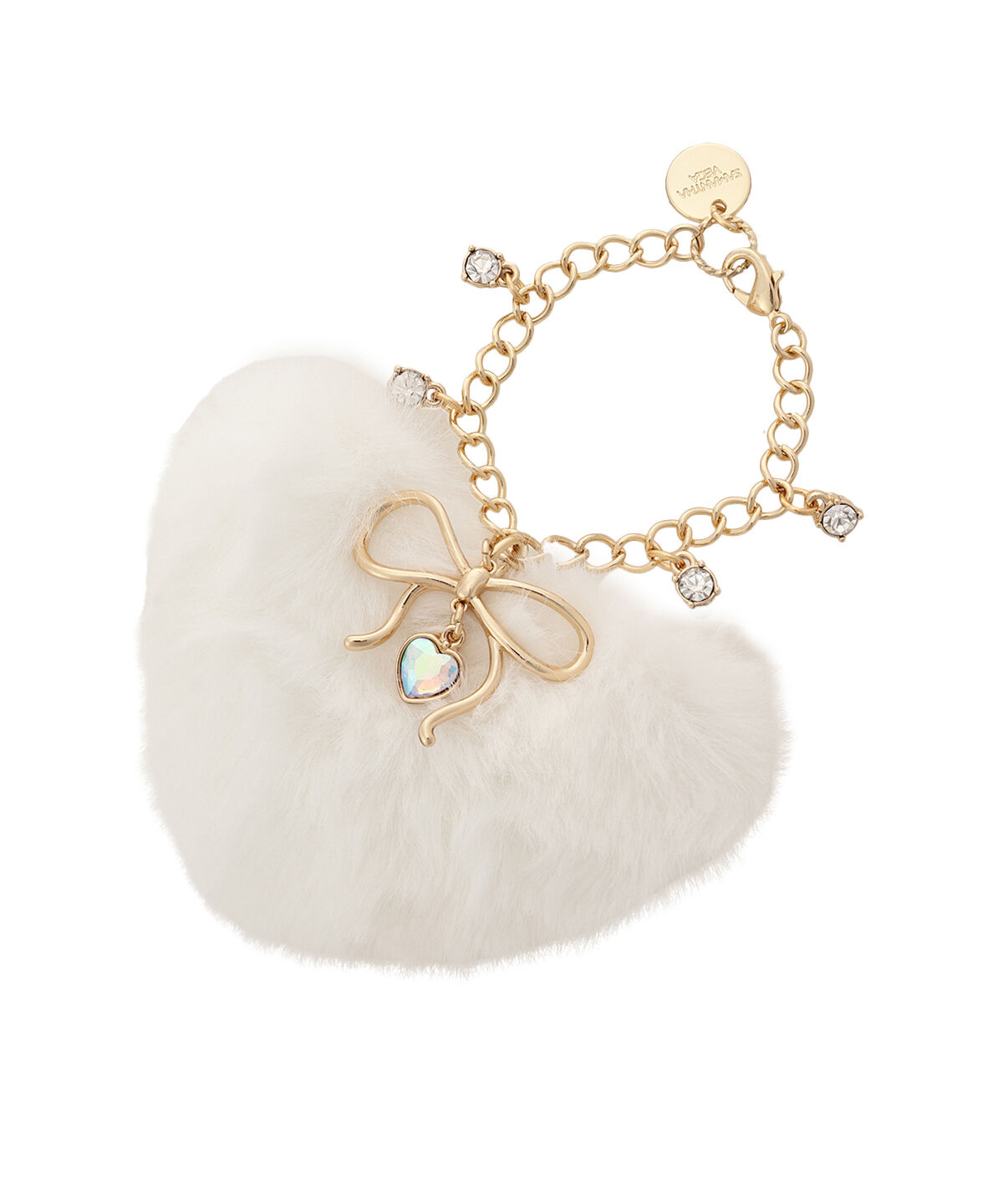 Samantha Vega「ハートファーチャーム」|チャーム・キーホルダー|ホワイト