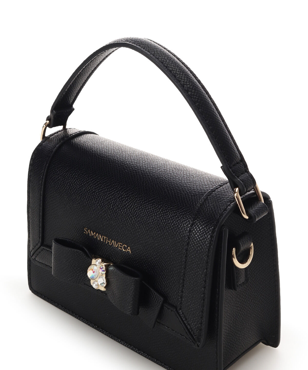 Samantha Vega「ミニジュエルリボンショルダーバッグ」|ショルダー・メッセンジャー|