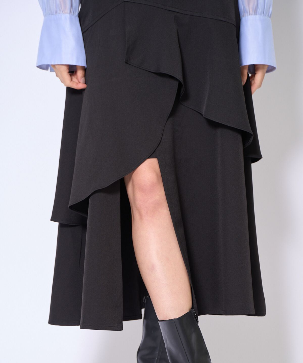 アンドクチュール「インナーミニティアードスカート」|フレア|