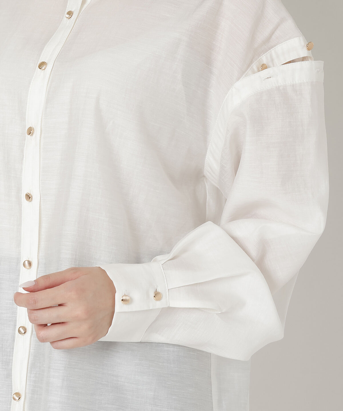 REDYAZEL「オープンショルダーシャツ」|シャツ・ブラウス|