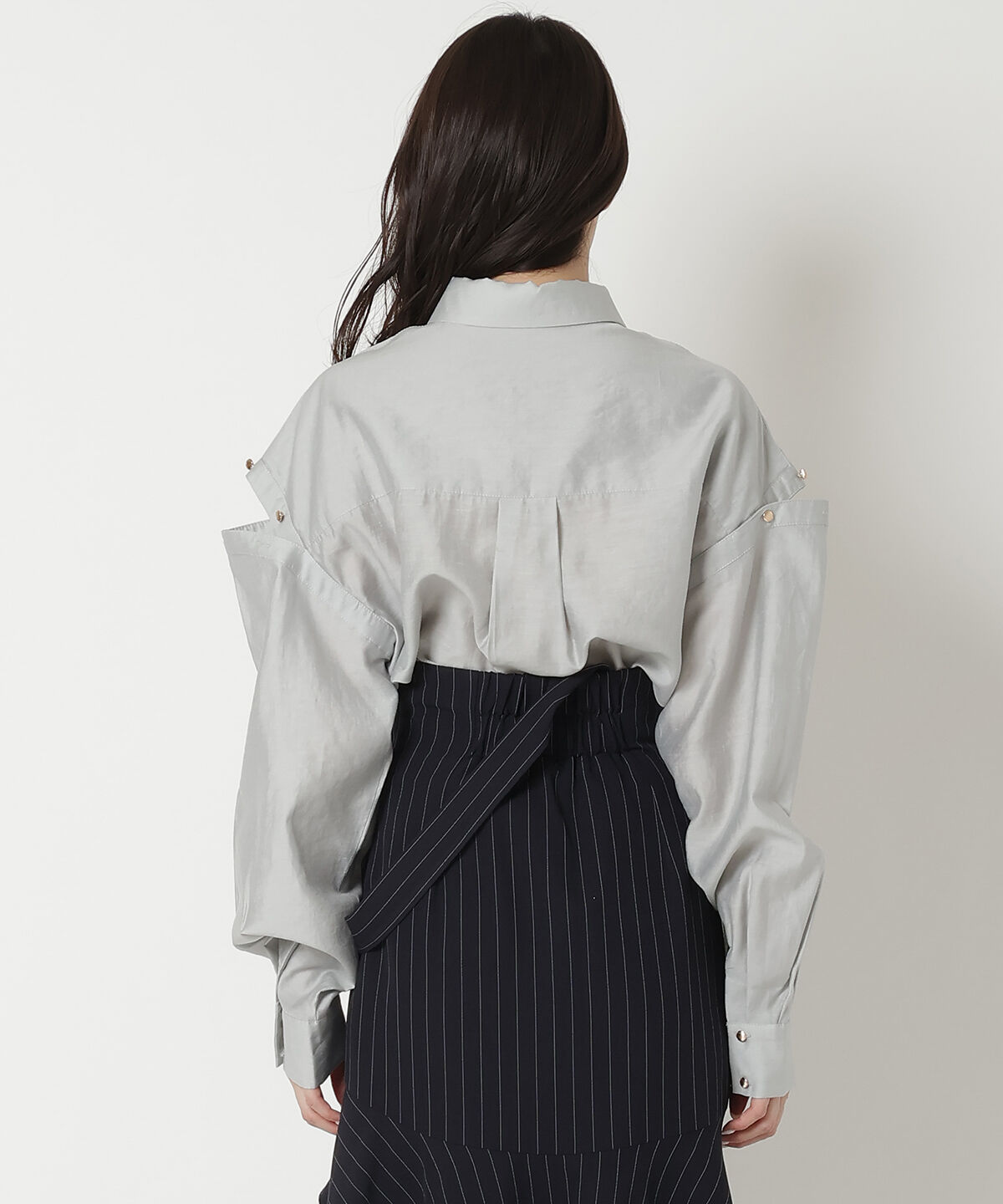 REDYAZEL「オープンショルダーシャツ」|シャツ・ブラウス|