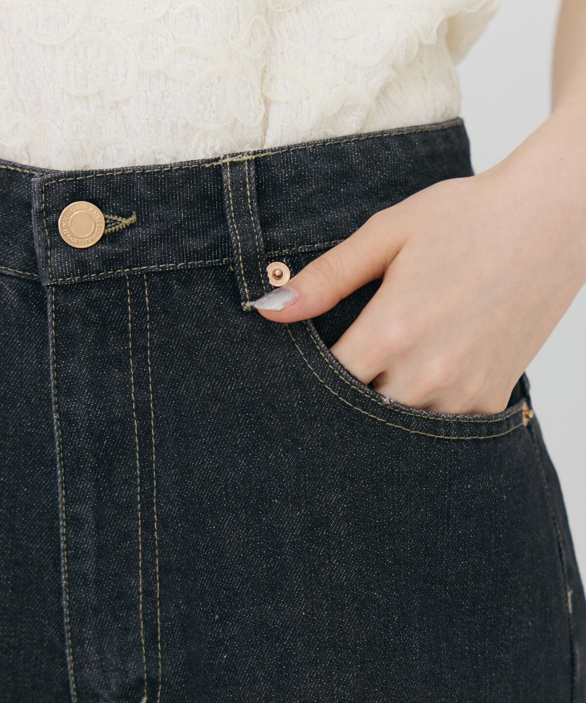 REDYAZEL「ハードダメージデニムパンツ」|デニム|