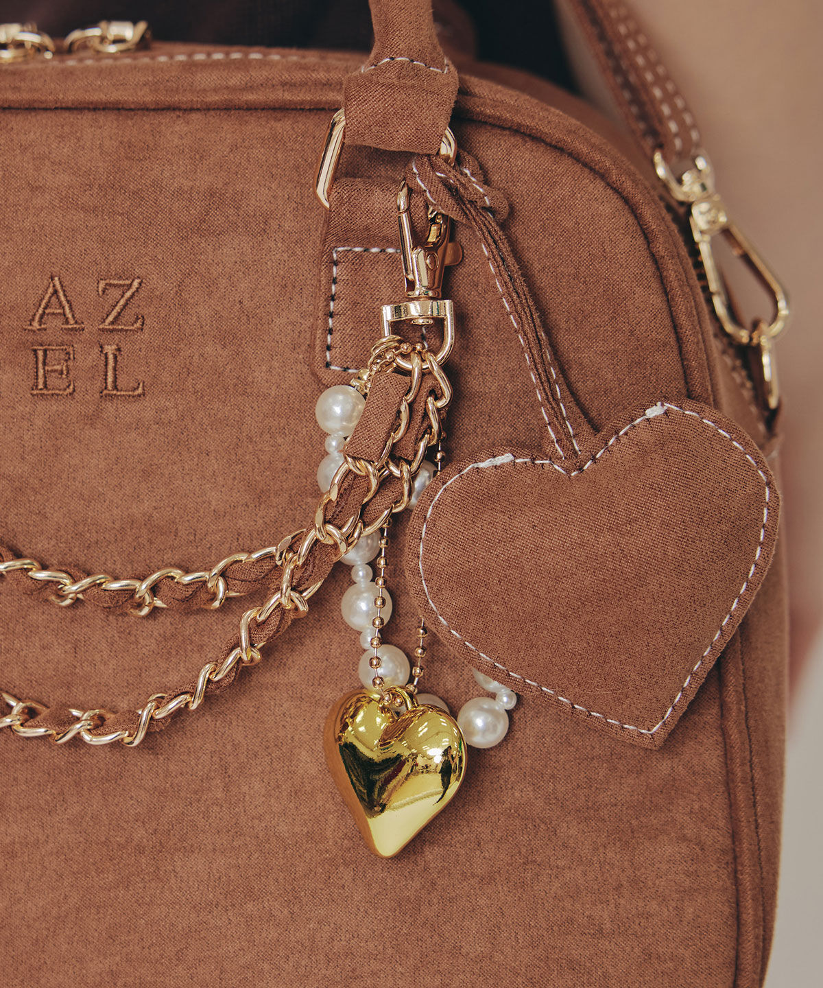 REDYAZEL「チャーム2WAYスクエアバッグ」|ショルダー・メッセンジャー|