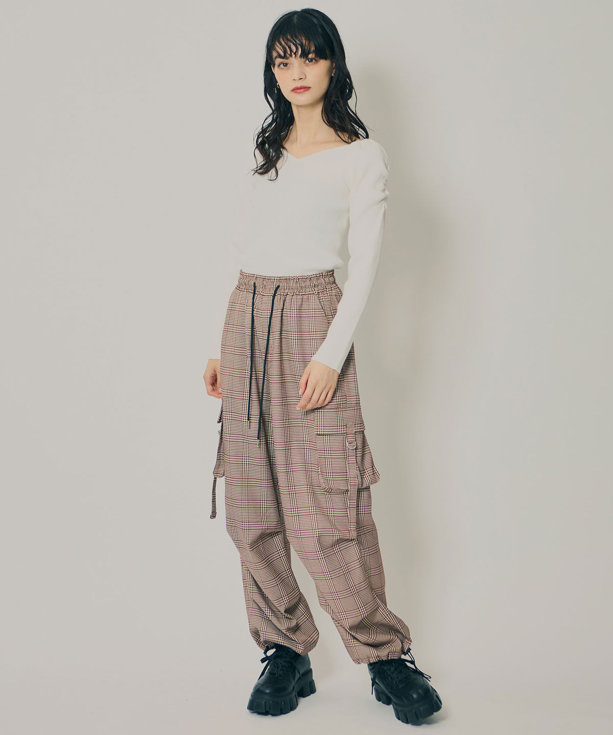 REDYAZEL「タブポケットカーゴパンツ」|その他|