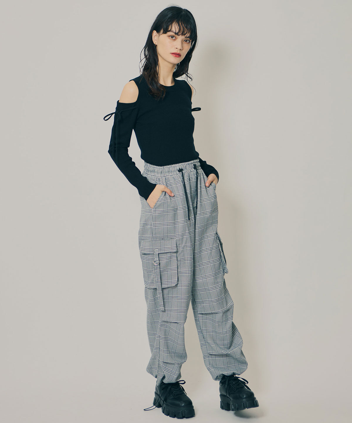 REDYAZEL「タブポケットカーゴパンツ」|その他|