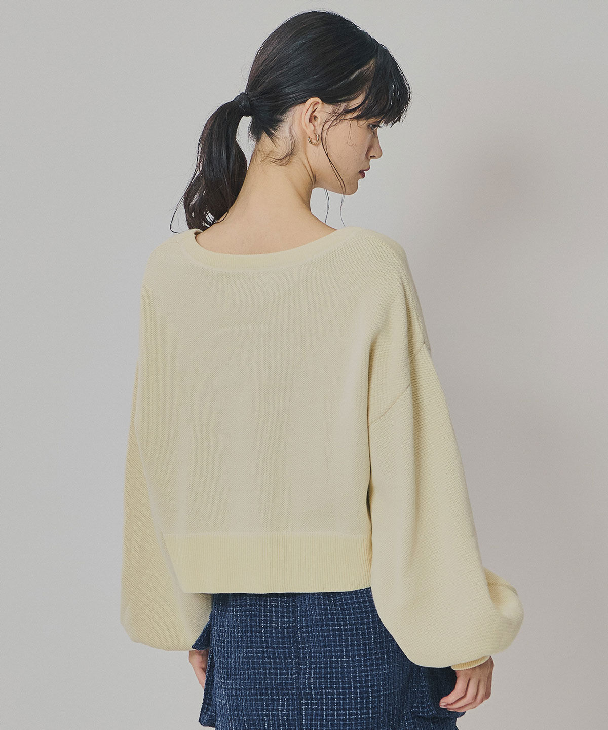 REDYAZEL「スウェットライクジャガードニット」|ニット・セーター|