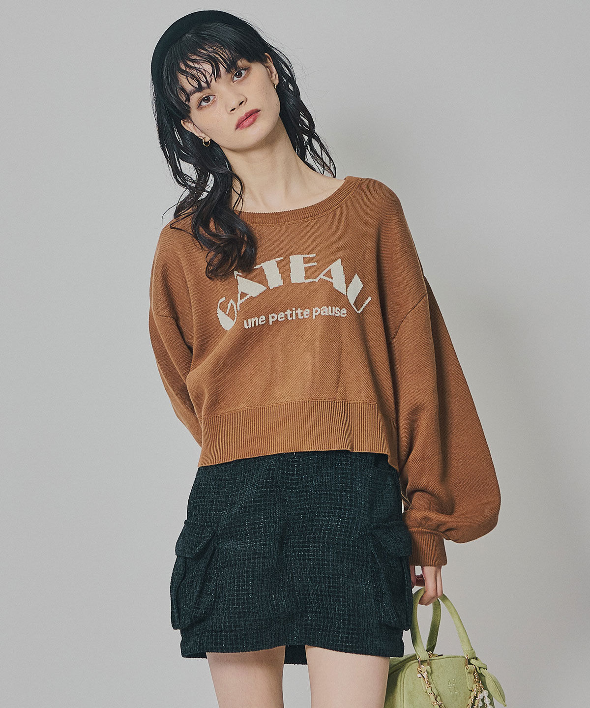 REDYAZEL「スウェットライクジャガードニット」|ニット・セーター|