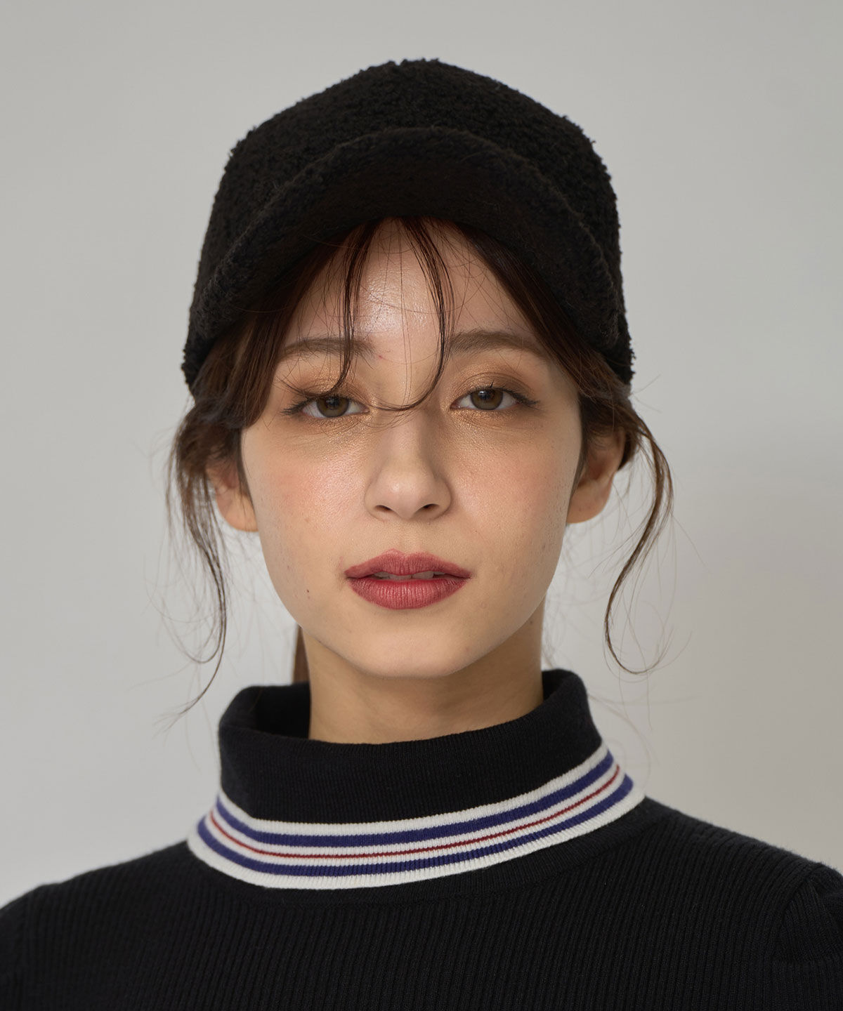 REDYAZEL「プードルボアキャップ」|その他|ブラック