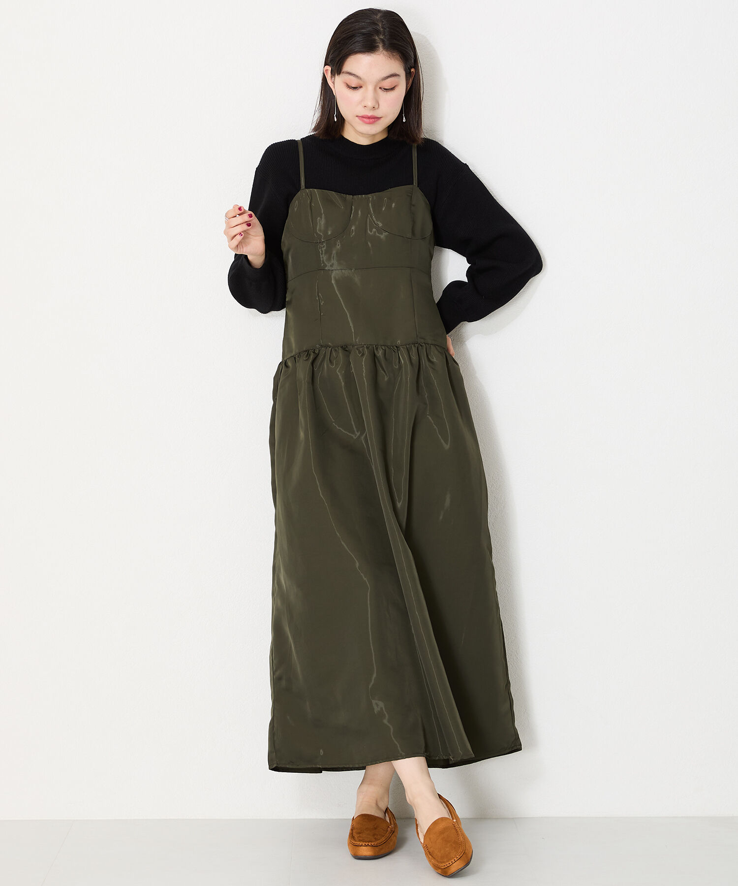 WA Oriental TRaffic「【累計5万足突破】 もこもこ ムートンシューズ /12311 モカシン フェイク ファー 再入荷 フラット」|パンプス|