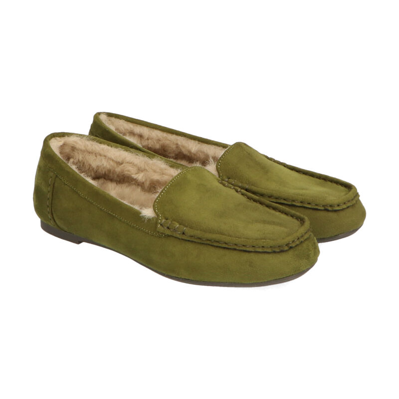 WA Oriental TRaffic「【累計5万足突破】 もこもこ ムートンシューズ /12311 モカシン フェイク ファー 再入荷 フラット」|パンプス|