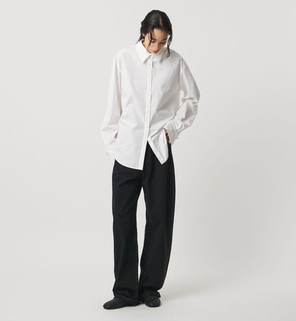 AEWEN MATOPH「＜AEWEN MATOPH＞サテンポイントシャツ ‐ ウォッシャブル ‐」|シャツ・ブラウス|