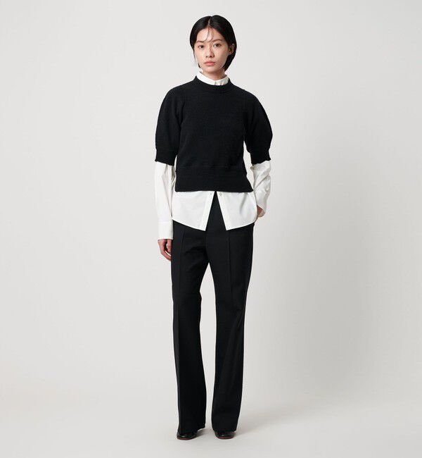 AEWEN MATOPH「＜AEWEN MATOPH＞サテンポイントシャツ ‐ ウォッシャブル ‐」|シャツ・ブラウス|