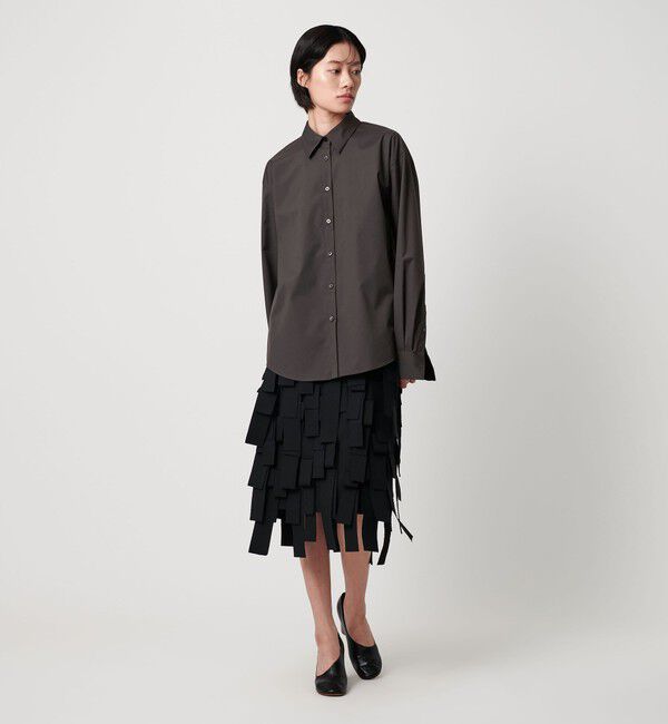 AEWEN MATOPH「＜AEWEN MATOPH＞サテンポイントシャツ ‐ ウォッシャブル ‐」|シャツ・ブラウス|