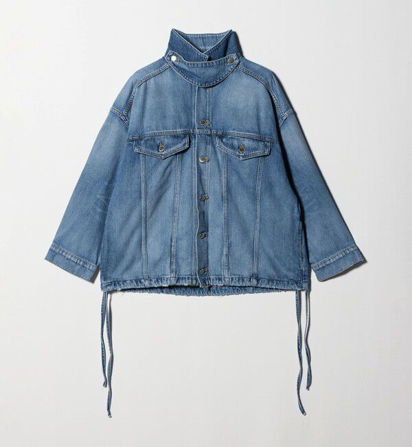 AEWEN MATOPH「＜AEWEN MATOPH＞デニムドローストブルゾン」|デニムジャケット|