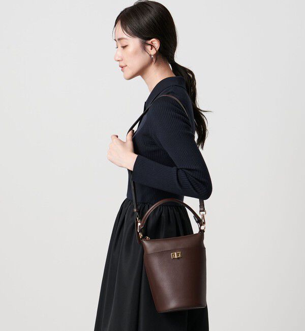 UNITED ARROWS「ソフト コンビ バケットバッグ」|ショルダー・メッセンジャー|