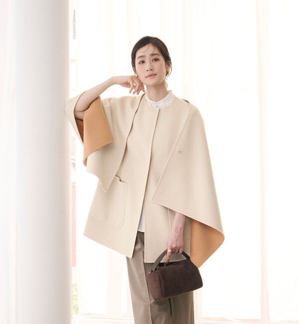 UNITED ARROWS「バイカラー リバー ベスト」|ダウンベスト・ベスト|