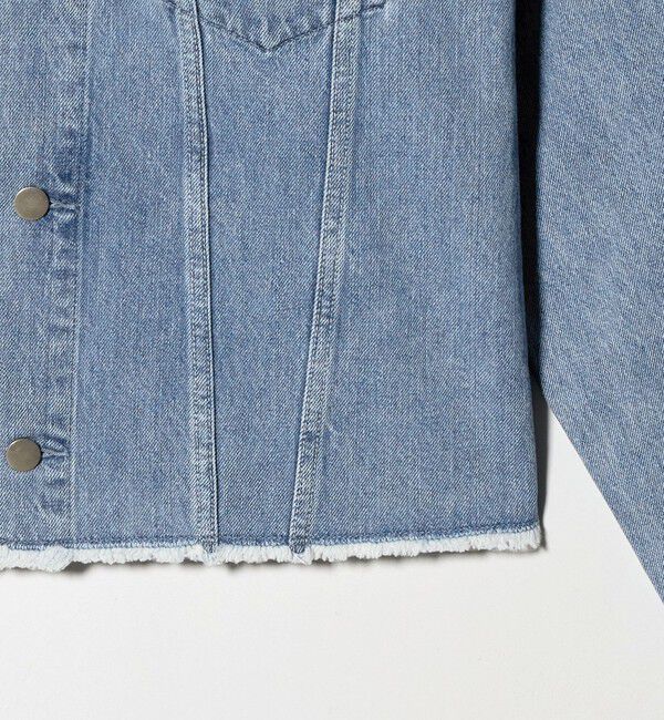 UNITED ARROWS「カットオフ デニムジャケット」|デニムジャケット|