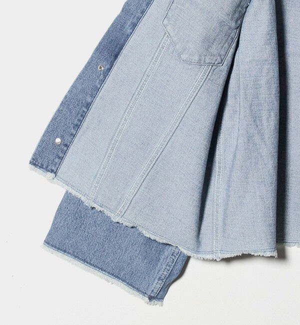 UNITED ARROWS「カットオフ デニムジャケット」|デニムジャケット|