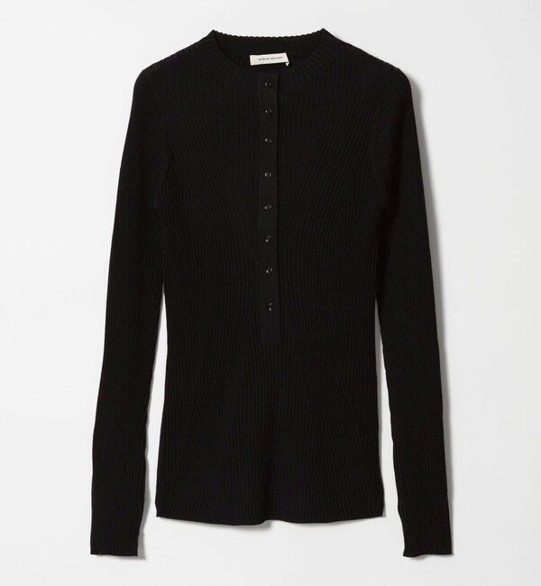 AEWEN MATOPH「＜AEWEN MATOPH＞ウールリブヘンリーネック ニットプルオーバー」|ニット・セーター|