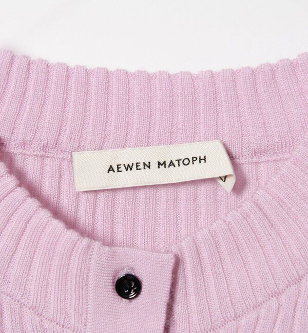 AEWEN MATOPH「＜AEWEN MATOPH＞ウールリブヘンリーネック ニットプルオーバー」|ニット・セーター|