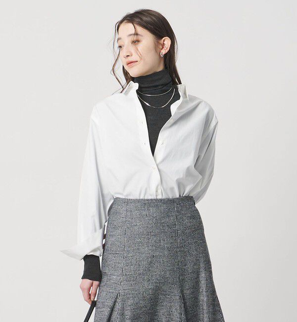 UNITED ARROWS「18G フィットリブ タートルネック ニット」|ニット・セーター|