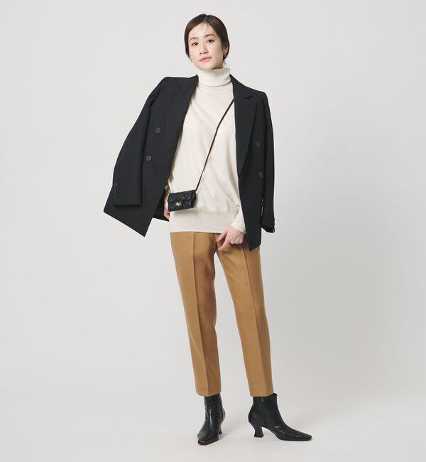 UNITED ARROWS「18G ウール タートルネック ニット ‐ウォッシャブル‐」|ニット・セーター|