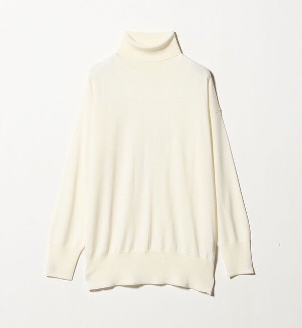 UNITED ARROWS「18G ウール タートルネック ニット ‐ウォッシャブル‐」|ニット・セーター|