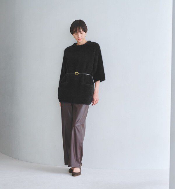 UNITED ARROWS「フォックスカシミヤ オーバーミドル プルオーバー」|ニット・セーター|