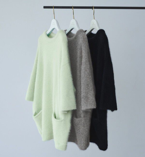 UNITED ARROWS「フォックスカシミヤ オーバーミドル プルオーバー」|ニット・セーター|