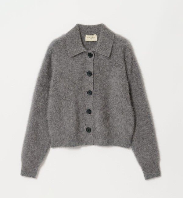 UNITED ARROWS「フォックスカシミヤ ニットポロ カーディガン」|カーディガン|