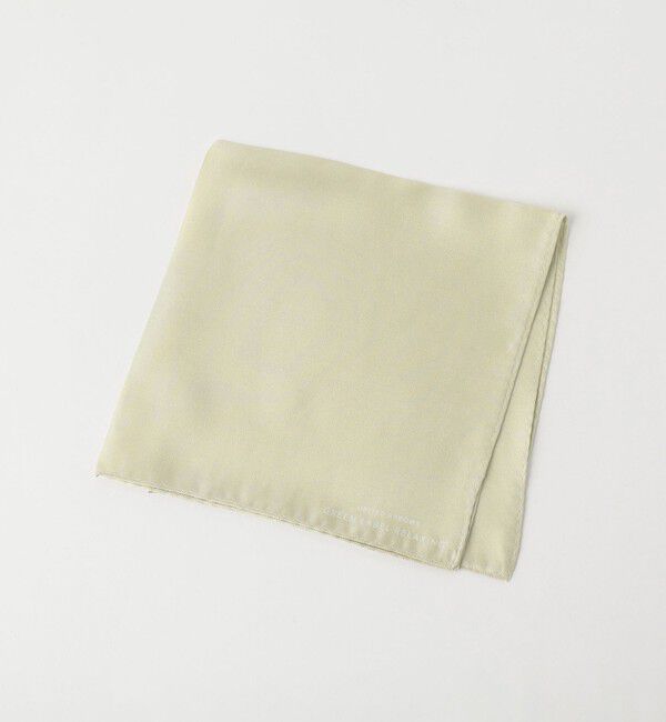 UNITED ARROWS green label relaxing「GLR シルク ソリッド ポケットチーフ」|バンダナ・スカーフ|BEIGE