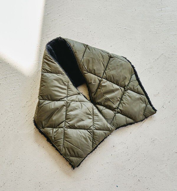 UNITED ARROWS green label relaxing「＜TAION＞ダウン スカーフ」|マフラー|OLIVE