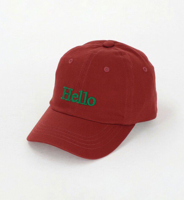 UNITED ARROWS green label relaxing「HELLO キャップ / CAP / キッズ  」|キャップ・キャスケット|WINE