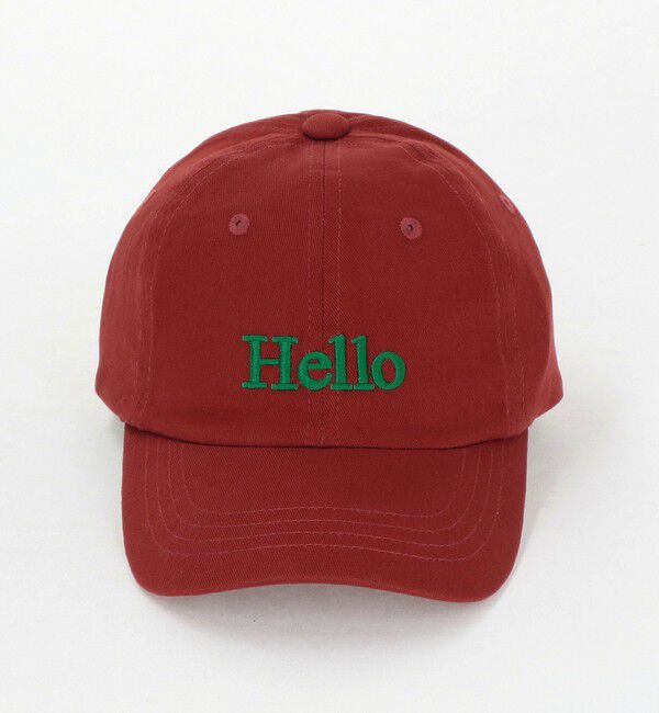 UNITED ARROWS green label relaxing「HELLO キャップ / CAP / キッズ  」|キャップ・キャスケット|